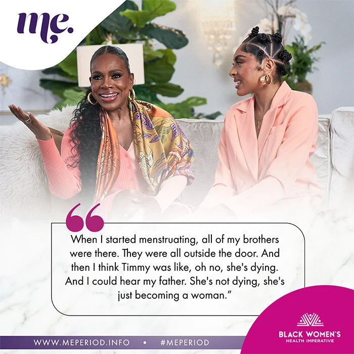 MePeriod Social Share Graphic with Sherl Lee Ralph
